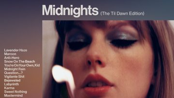 Capa de Midnights 'Deluxe Edition' (Foto: Reprodução / Twitter)
