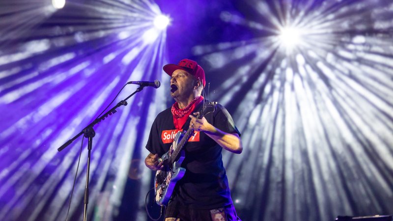 Tom Morello no Best of Blues and Rock 2023 (Foto: André Velozo)