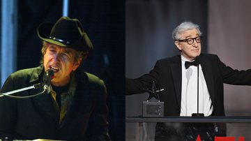 Bob Dylan (Foto: Getty Images) e Woody Allen (Foto: Kevin Winter/Getty Images)