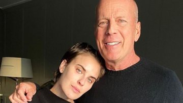 Bruce Willis com a filha Tallulah Willis (Foto: Reprodução/Instagram)
