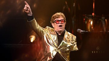 Elton John no Glastonbury 2023 (Foto: Leon Neal / Getty Images)