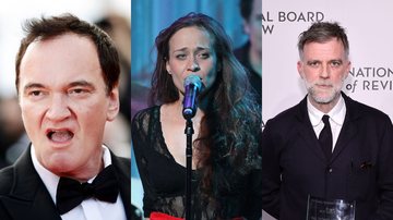 Quentin Tarantino (Foto: Vittorio Zunino Celotto/Getty Images), Fiona Apple (Foto: Frederick M. Brown/Getty Images) e Paul Thomas Anderson (Foto: Jamie McCarthy/Getty Images for National Board of Review)