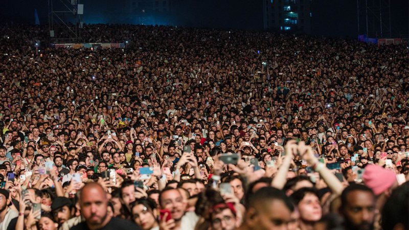 Público em festival em São Paulo (Foto: Getty Images)