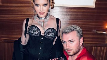 Madonna e Sam Smith (Foto: Reprodução / Instagram)