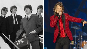 Beatles (Foto: AP Images) e Mick Jagger (Foto: Barry Brecheisen/AP)