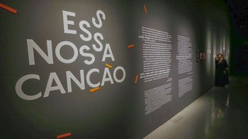 Exposição 'Nossa Canção' no Museu da Língua Portuguesa em São Paulo (Foto: Paulo Pinto/Agência Brasil)
