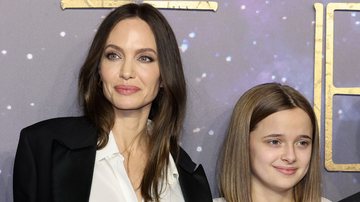 Angelina Jolie e Vivienne Jolie-Pitt (Tim P. Whitby/Getty Images)