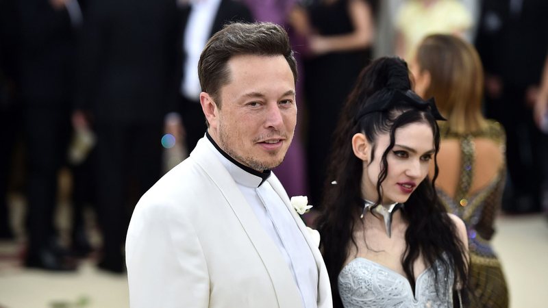 Elon Musk e Grimes (Foto: Theo Wargo/Getty Images)