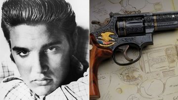 Elvis Presley costumava praticar mira em seu campo de tiro no Tennesse (Foto: Getty Images/ reprodução)