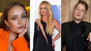 Larissa Manoela (Foto: Reprodução / Instagram), Britney Spears  (Foto: Jamie McCarthy / Getty Images) e Macaulay Culkin