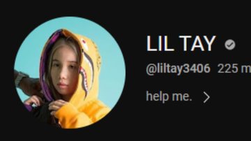 Lil Tay no YouTube (Reprodução)