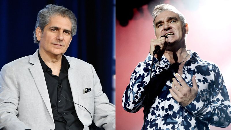 Michael Imperioli (Foto: Amy Sussman/Getty Images) e Morrissey (Foto: Kevin Winter/Getty Images)
