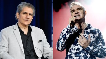 Michael Imperioli (Foto: Amy Sussman/Getty Images) e Morrissey (Foto: Kevin Winter/Getty Images)