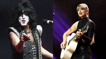 Paul Stanley e Taylor Swift (Foto: Getty Images)