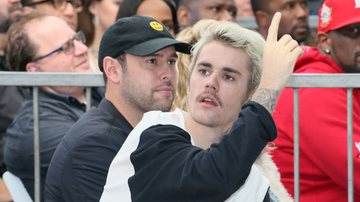 Scooter Braun e Justin Bieber (David Livingston/Getty Images)