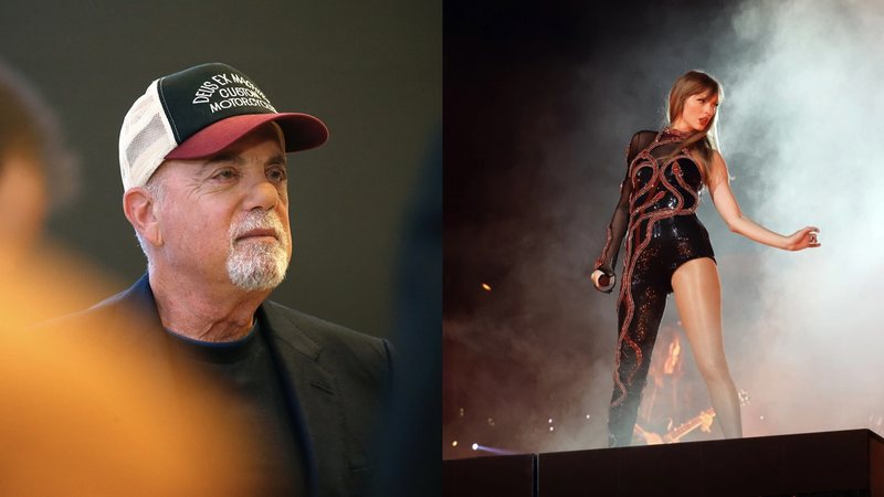 Billy Joel e Taylor Swift (Foto: Getty Images)