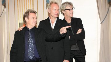 Andy Summers, Sting e Stewart Copeland, do The Police (Foto: Julien Hekimian /Getty Images)
