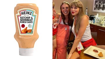 Condimento da Heinz (Foto: Reprodução/X) e Taylor Swift (Foto: Reprodução/X)