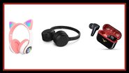 Confira sugestões incríveis de fones de ouvido e adquira já o seu através da Amazon! - Reprodução/Amazon