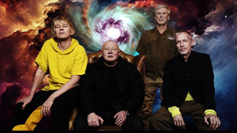Mantra of the Cosmos, banda formada por Zak Starkey, Shaun Ryder, Bez e Andy Bell (Foto: Divulgação)
