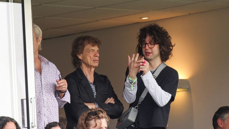 Mick e Lucas Jagger (Foto: Ryan Pierse/Getty Images)