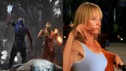 Fatality de Mortal Kombat 1 (Foto: Reprodução/NetherRealm Studios) e Uma Thurman em Kill Bill (Foto: Reprodução/Miramax Films)