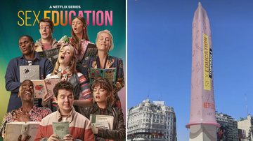 Imagem Sex Education: Preservativo é colocado em ponto turístico de Buenos Aires para divulgação da série