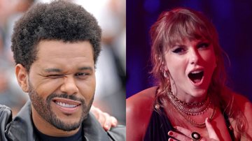 The Weeknd (Foto: Pascal Le Segretain/Getty Images) e Taylor Swift (Foto: Mike Coppola/Getty Images)