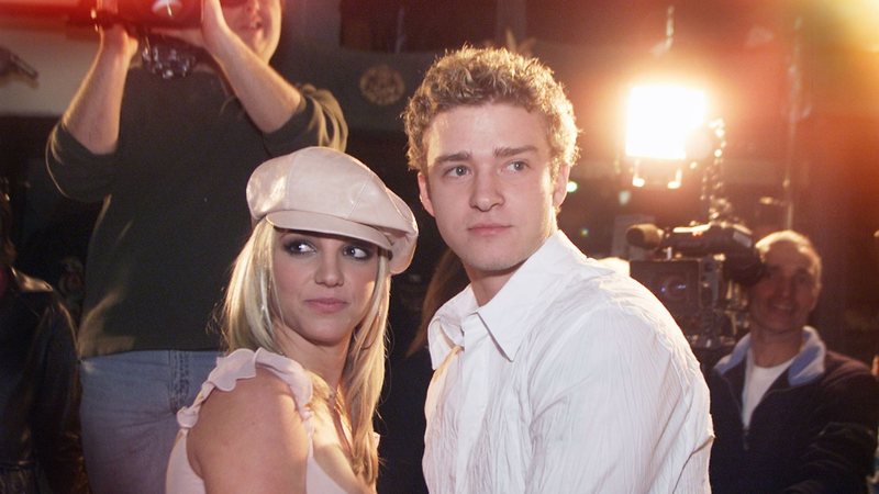 Britney Spears e Justin Timberlake (Foto: Kevin Winter/Getty Images)