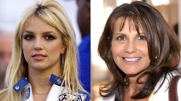 Britney Spears e Lynne Spears no início dos anos 2000 (Fotos: Donald Miralle/ALLSPORT | Lawrence Lucier/Getty Images)