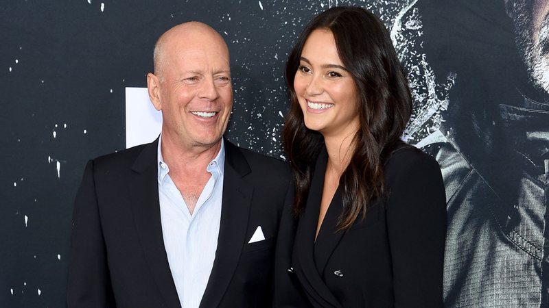 Bruce Willis e Emma Heming (Foto: Jamie McCarthy/Getty Images)