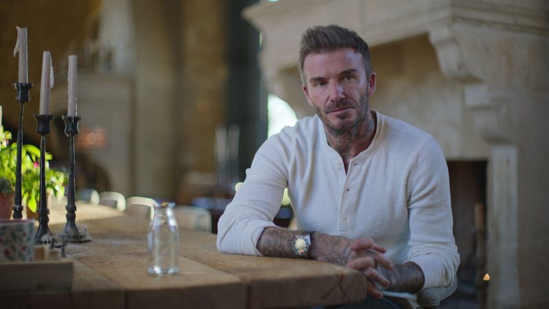 David Beckham na série documental Beckham (Foto: Reprodução/Netflix)