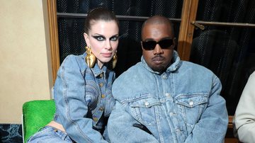 Julia Fox e Kanye West quando namoravam (Foto: Victor Boyko/Getty Images For Kenzo)