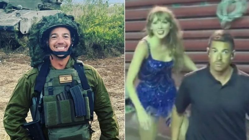 Segurança de Taylor Swift se junta a Exército de Israel (Foto: Reprodução)