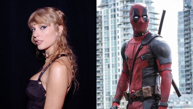 Taylor Swift (Foto: Catherine Powell/Getty Images) e Deadpool (Foto: Reprodução)