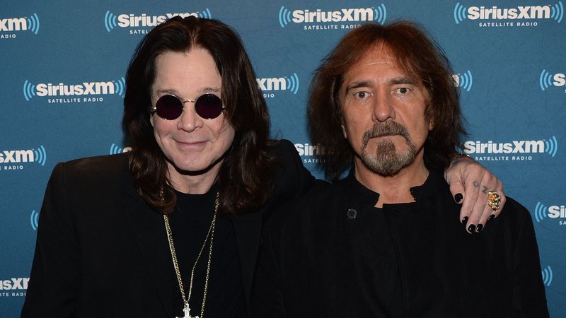 Ozzy Osbourne e Geezer Butler faziam parte do Black Sabbath (Foto: Theo Wargo/Getty Images)