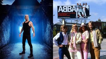 Bruce Dickinson e ABBA (Fotos: Reprodução/Instagram)