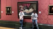 Dois ativistas quebraram a película de vidro que protege a obra The Toilet of Venus (‘The Rokeby Venus’) de Velázquez (Foto: reprodução)