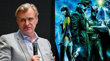 Christopher Nolan (Foto: Getty Images) e Watchmen (Foto: Divulgação)
