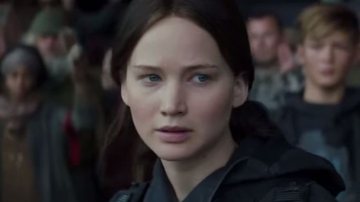 Jennifer Lawrence como Katniss em Jogos Vorazes (Foto: reprodução)