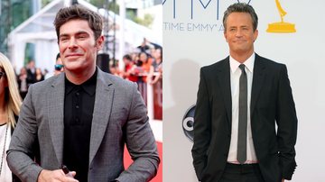 Zac Efron e Matthew Perry (Fotos: Getty Images)