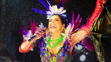 Daniela Mercury em capa do novo álbum "Eu Sou o Carnaval" (Foto: Divulgação)