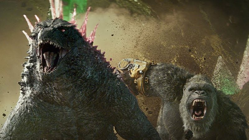 Godzilla e Kong se unem contra inimigo comum no trailer de O Novo Império (Foto: Divulgação/Warner Bros. Pictures)