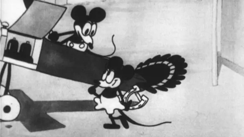 Mickey e Minnie Mouse em primeira versão (Fotos: Divulgação/Disney)