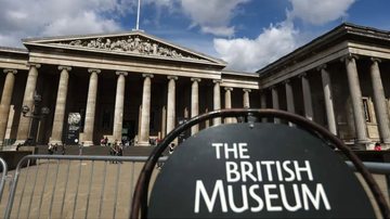 Fachada do Museu Britânico (Foto: Daniel Leal Olivas / AFP)