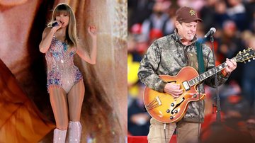 Taylor Swift (Foto: Kevin Winter/Getty Images for TAS Rights Management) e Ted Nugent (Foto: Rey Del Rio/Getty Images)