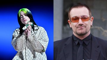 Billie Eilish e Bono (Foto: Getty Images)