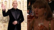 Jo Koy explica piada sobre Taylor Swift no Globo de Ouro e admite: "Chata" (Fotos: Amy Sussman/Getty Images - Reprodução/TNT/HBO Max)