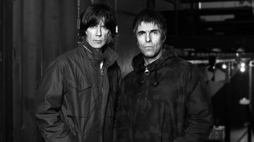 John Squire e Liam Gallagher (Foto: Tom Oxley/Divulgação)
