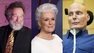 Robin Williams (Foto: Michael Loccisano/Getty Images) | Glenn Close (Foto: Frazer Harrison/Getty Images) | Christopher Reeve (Foto: Ziv Koren-Pool/Getty Images)
